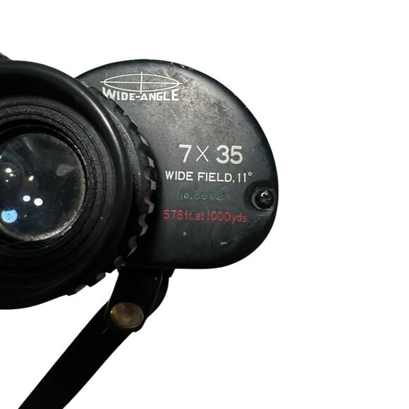 Empire Black Binoculars with Strap - Picture 3 of 7